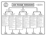 Six Tissue Terrains Chart